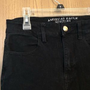 American Eagle black skinny jeans